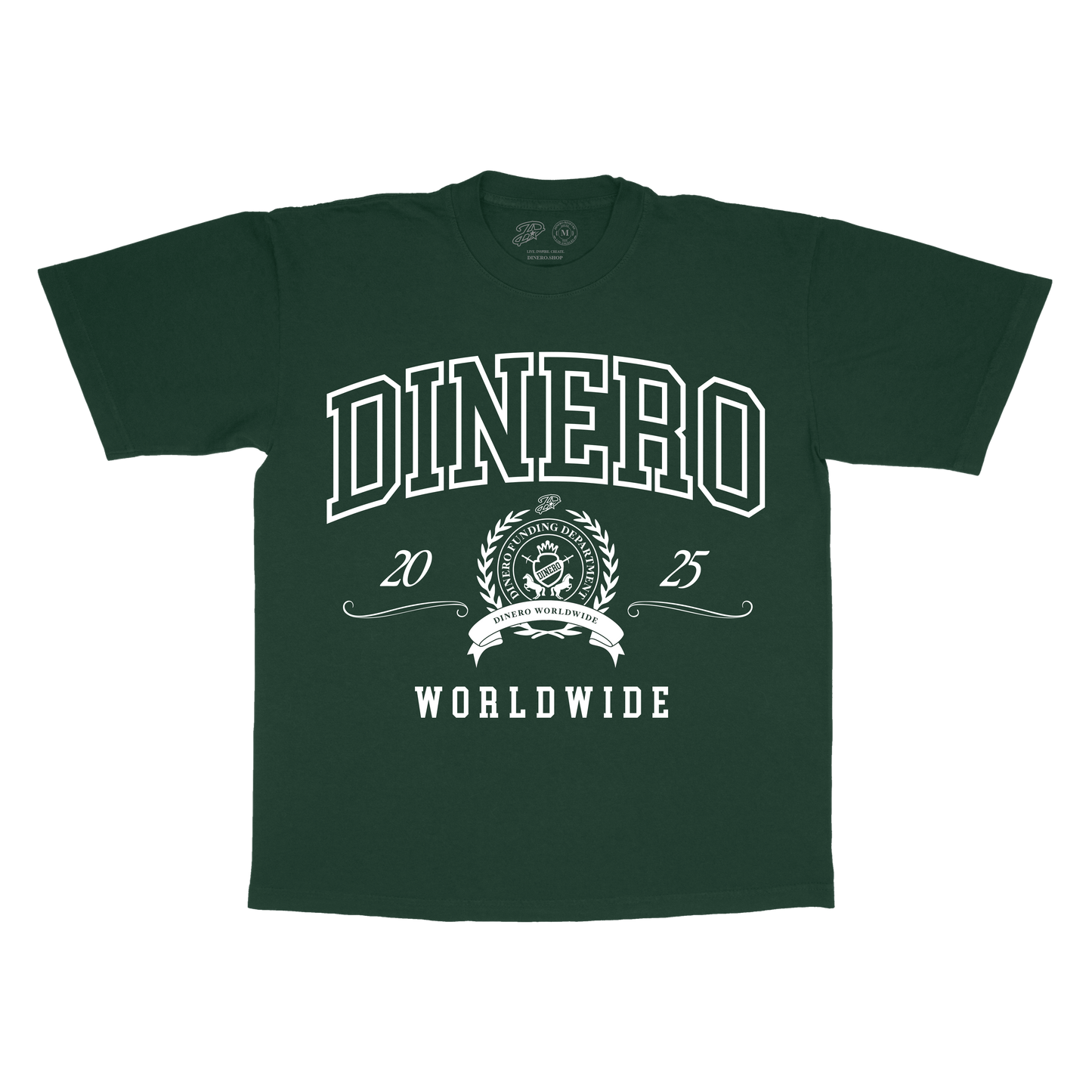WORLDWIDE HEAVY TEE - GREEN