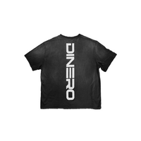 Dinero Vintage Washed Tee - Black