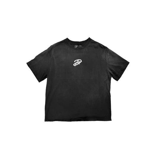 Dinero Vintage Washed Tee - Black