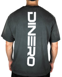 Dinero Vintage Washed Tee - Black